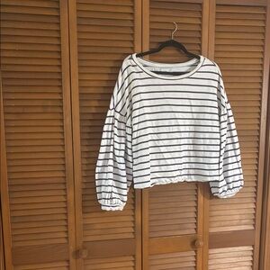 Ten Sixty Sherman Cream and Purple Top